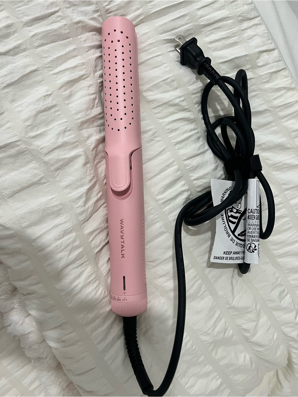 Wavytalk Pink Portable Hair Styler